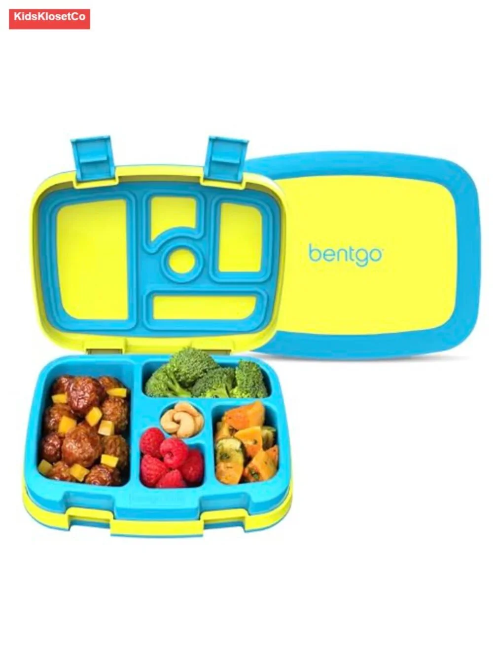 Leak-Proof Bento Lunch Box for Kids Ages 3-7, Dishwasher Safe, BPA-Free